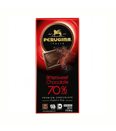 Perugina Bar Bittersweet Chocolate 70% 3oz