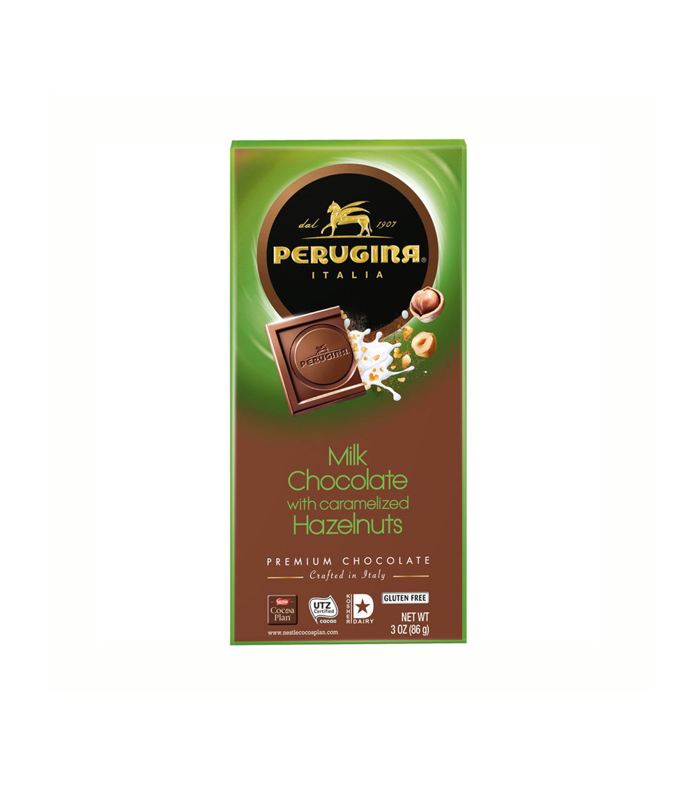 Perugina Bar Milk Chocolate & Hazelnuts 3oz