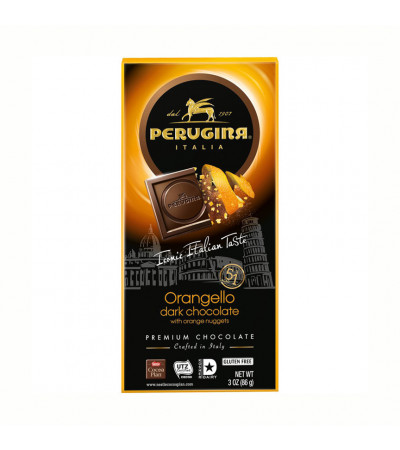 Perugina Bar Dark Chocolate Orangello 3oz