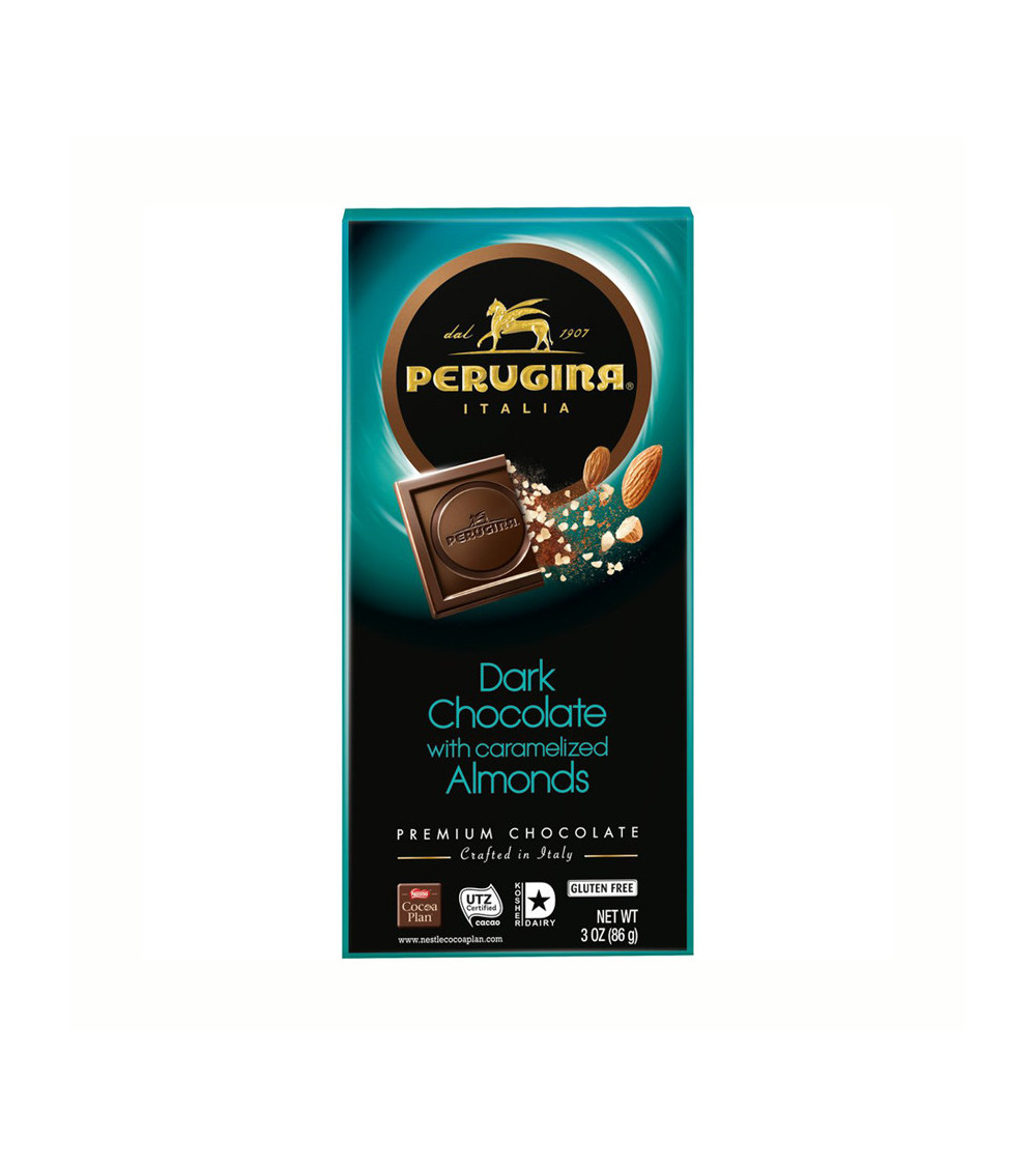 Perugina Bar Dark Chocolate & Almonds 3oz