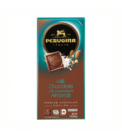 Perugina Bar Milk Chocolate & Almonds 3oz