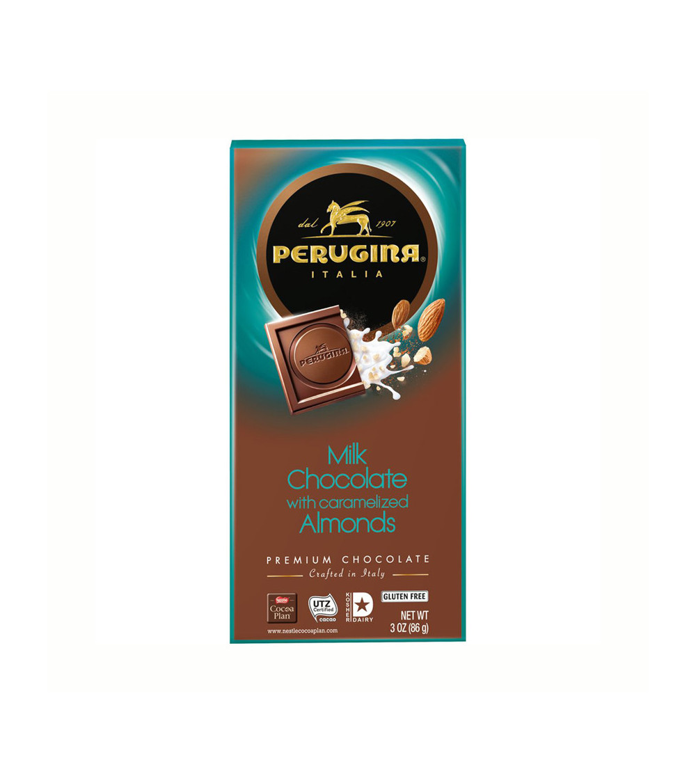 Perugina Bar Milk Chocolate & Almonds 3oz