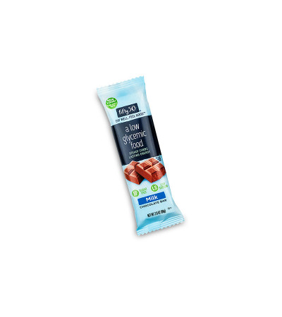 Fifty50 Bar Milk Chocolate 2.8 oz