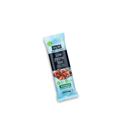 Fifty50 Bar Almond Chocolate 2.8 oz