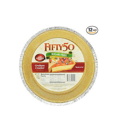 Fifty50 Sugar-Free Graham Pie Crust 6 oz
