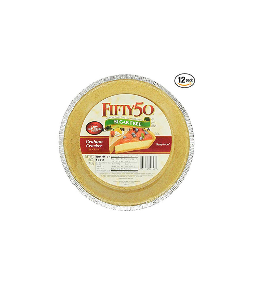 Fifty50 Sugar-Free Graham Pie Crust 6 oz