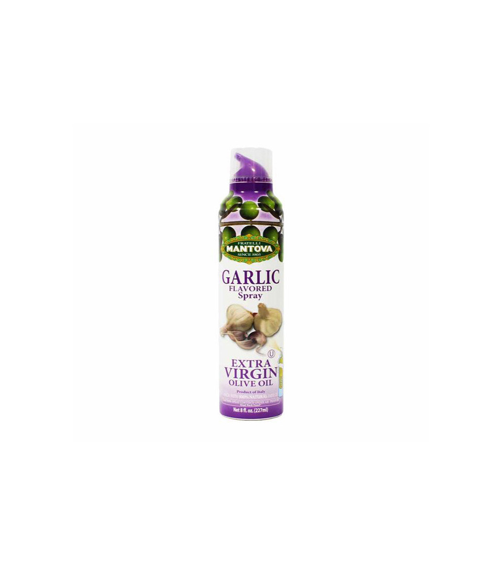 Mantova EVOO Garlic Cooking Spray 8oz