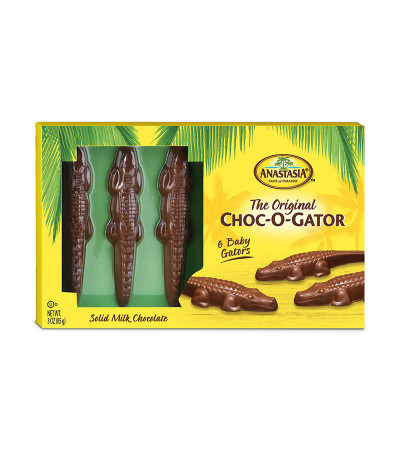 Anastasia Chocolate Baby Gator 6pc 3oz Box