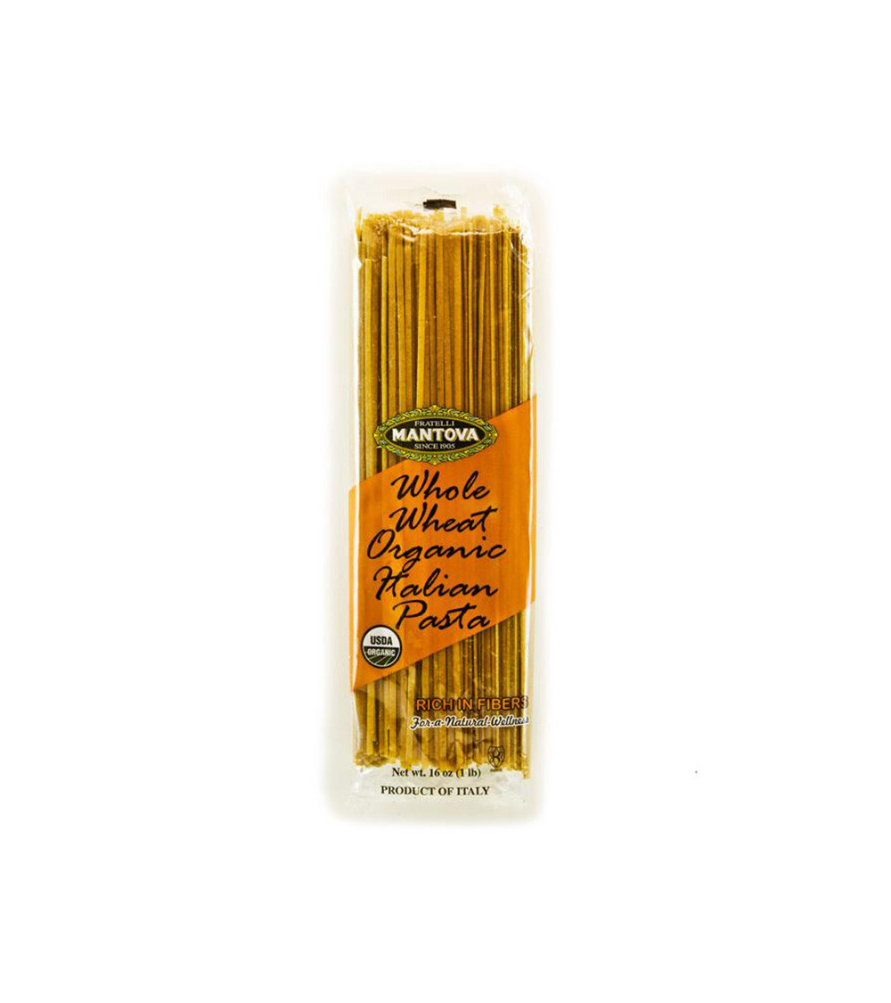 Mantova Organic Whole Wheat Spaghetti 1 Ib