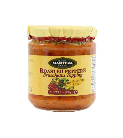 Mantova Roasted Pepper Bruschetta 6oz