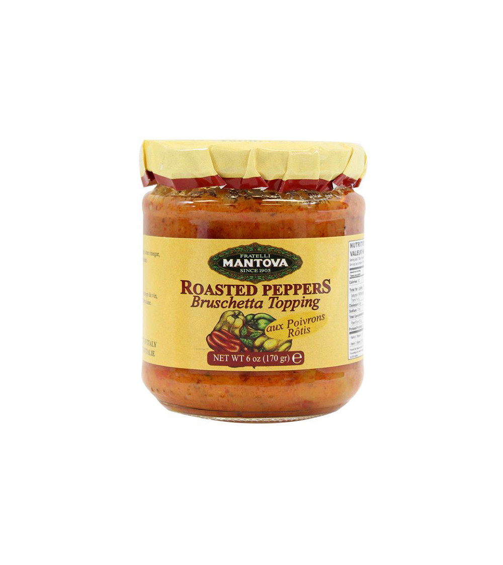 Mantova Roasted Pepper Bruschetta 6oz