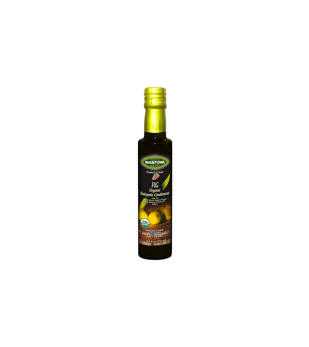 Mantova Fig Organic Balsamic Vineger Of Modena 8.5oz