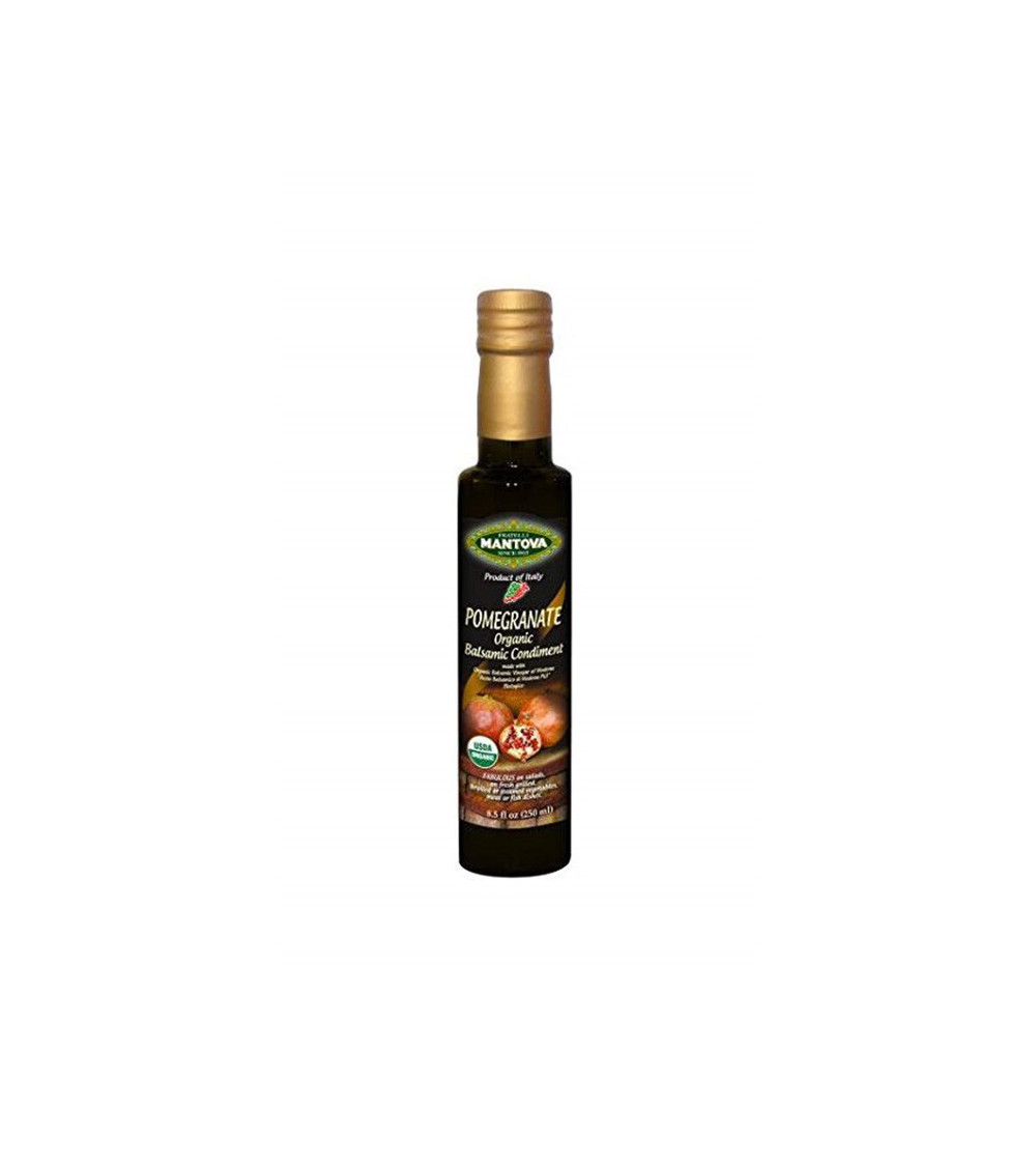 Mantova Pomegranate Organic Balsamic Vinegar Of Modena 8.5oz