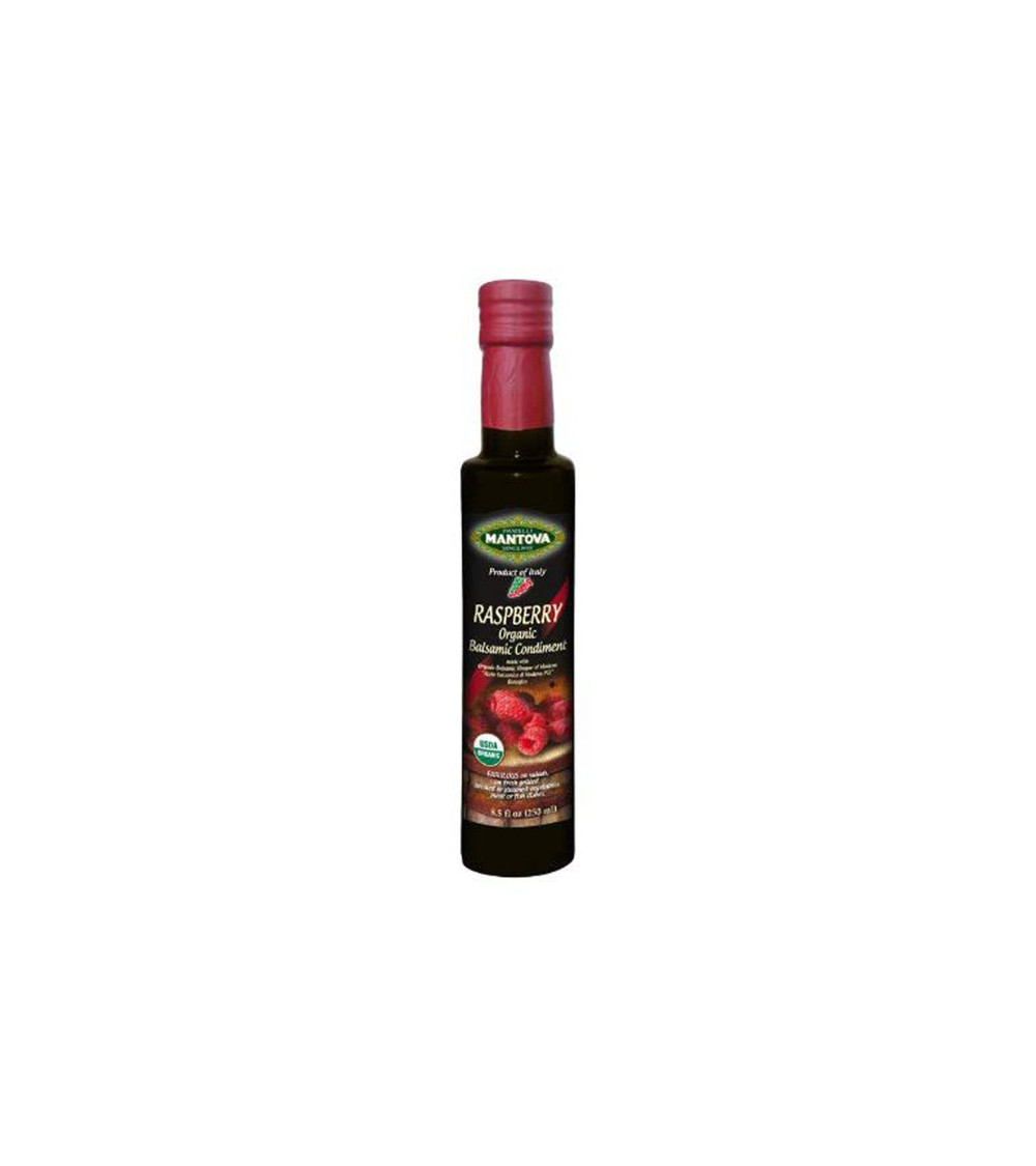 Mantova Raspberry Organic Balsamic Vinegar Of Modena 8.5oz