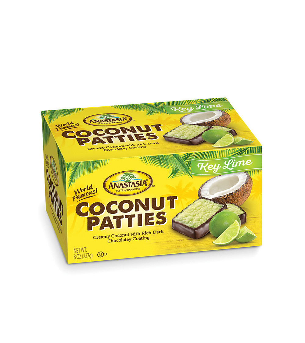 Anastasia Key Lime Coconut Patty Box 8oz