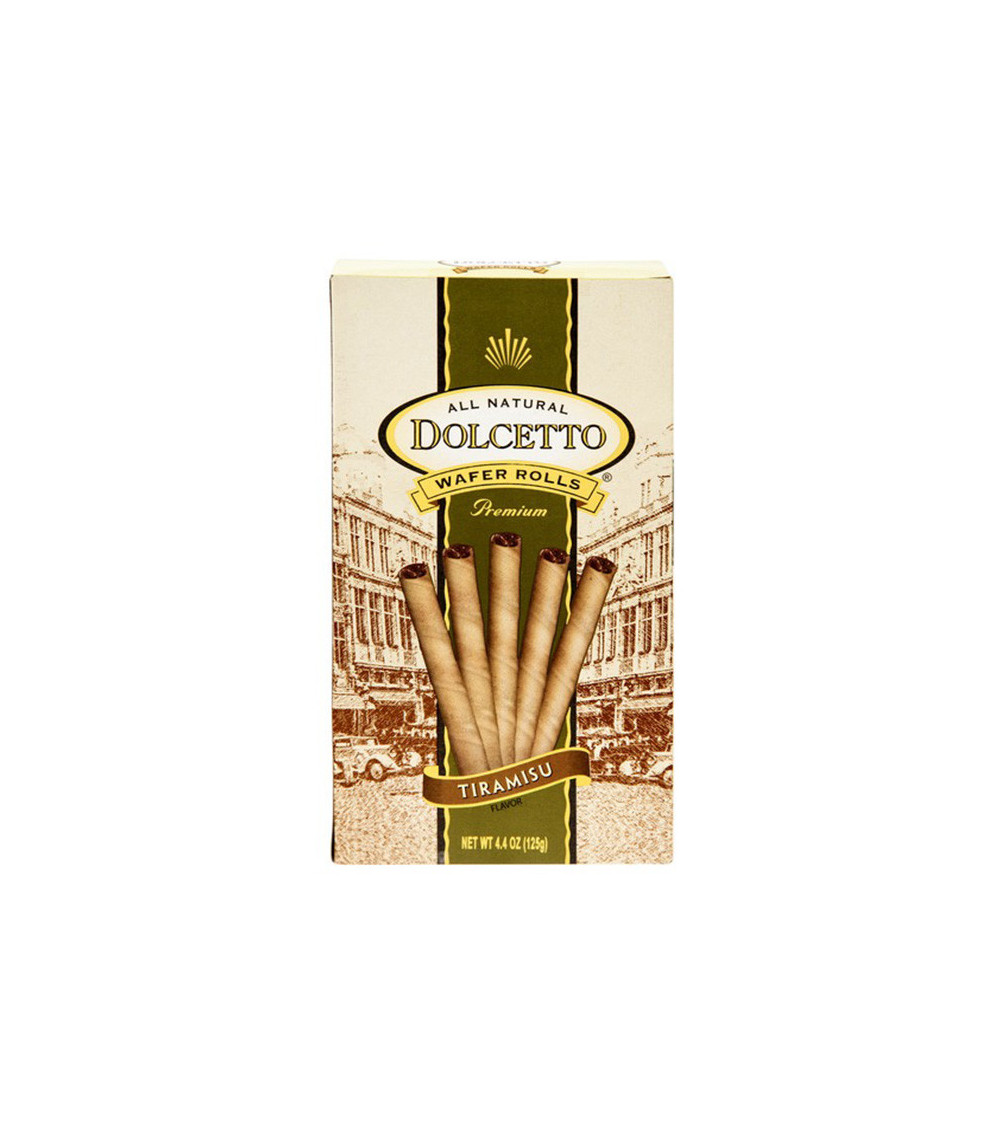 Dolcetto Wafer Roll Tiramisu Box 4.4oz