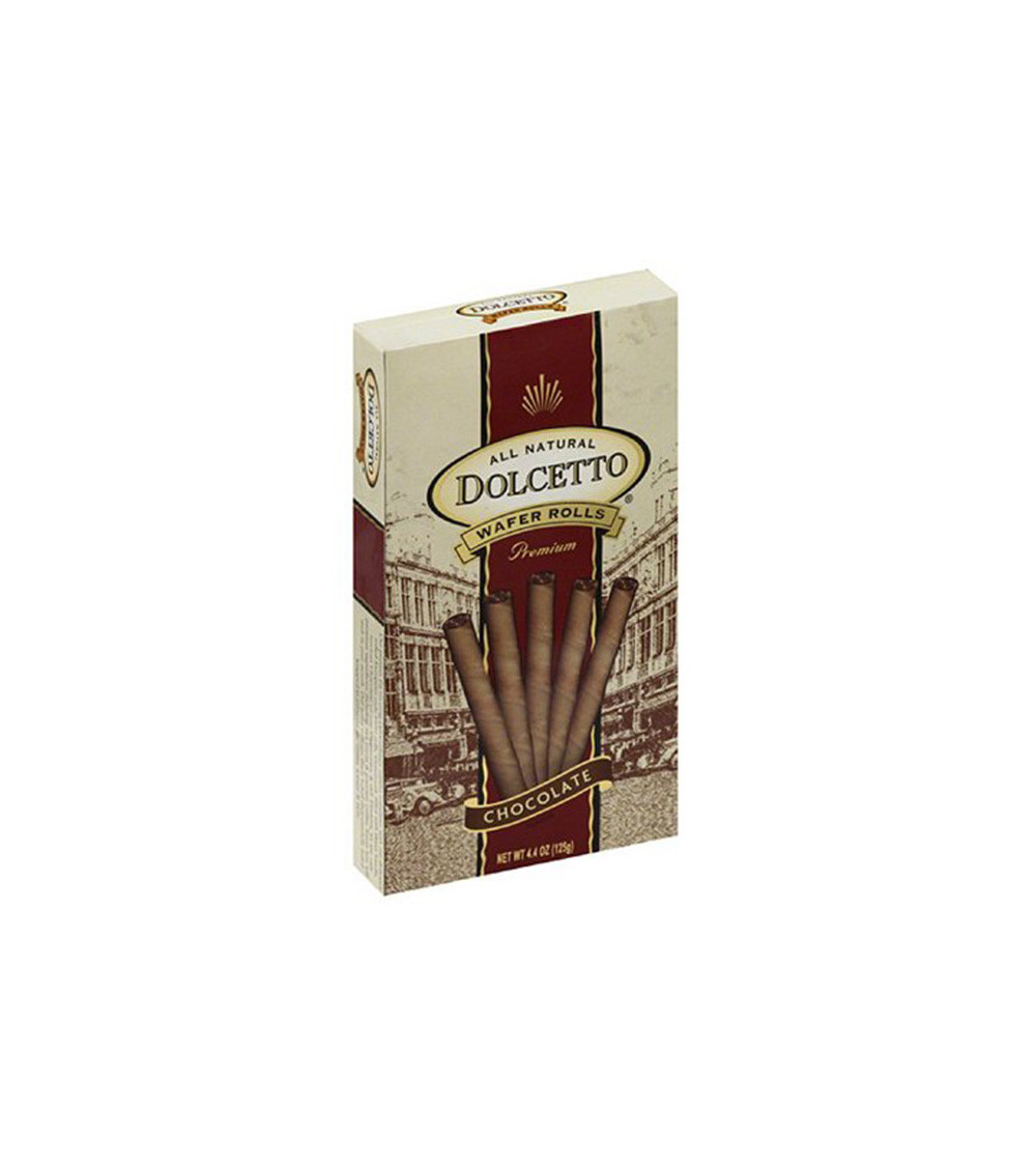 Dolcetto Wafer Roll Chocolate Box 4.4oz