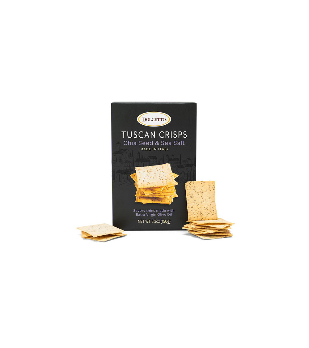 Dolcetto Tuscan Crisp Olive Oil & Sea Salt 5.3oz
