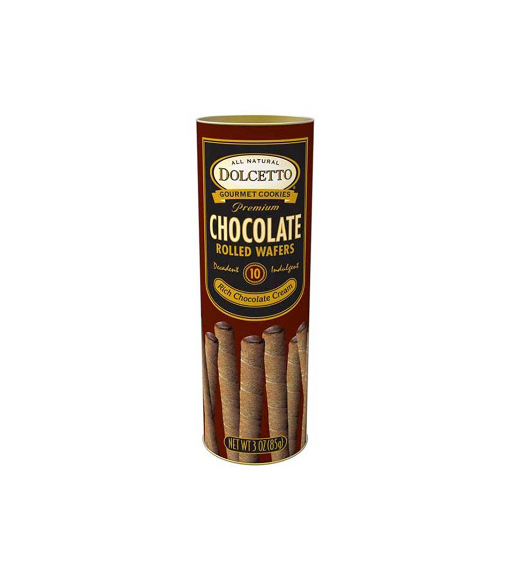 Dolcetto Chocolate Wafer Roll 3 oz