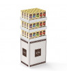Mandy's Cookie Thins Canister Shipper 60ct:Chocolate/Sugar/Lemon/Coco