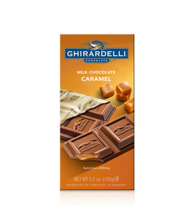 Ghirardelli Milk Chocolate Caramel Prestige Bar 3.5oz