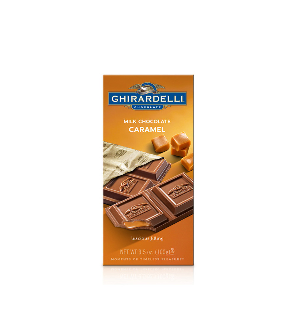 Ghirardelli Milk Chocolate Caramel Prestige Bar 3.5oz