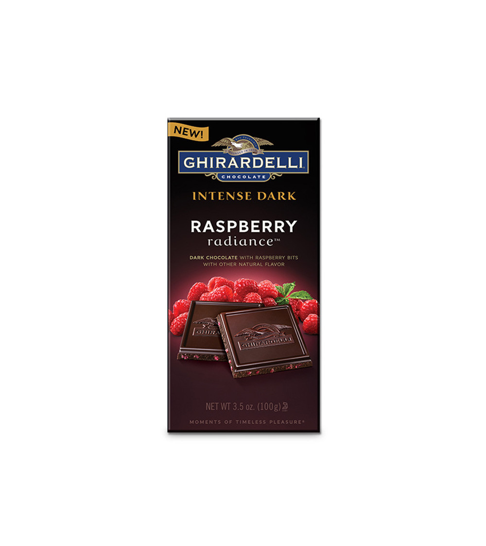 Ghirardelli Raspberry Radiance Intense Dark Chocolate Bar 3.5oz