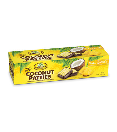 Anastasia Pina Colada Coconut Patty Box 12oz