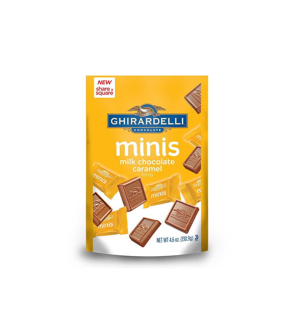 Ghirardelli Milk Chocolate Caramel Minis Bag 4.6oz