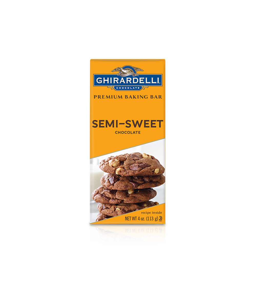 Ghirardelli Baking Semi Sweet Chocolate Bar 4oz