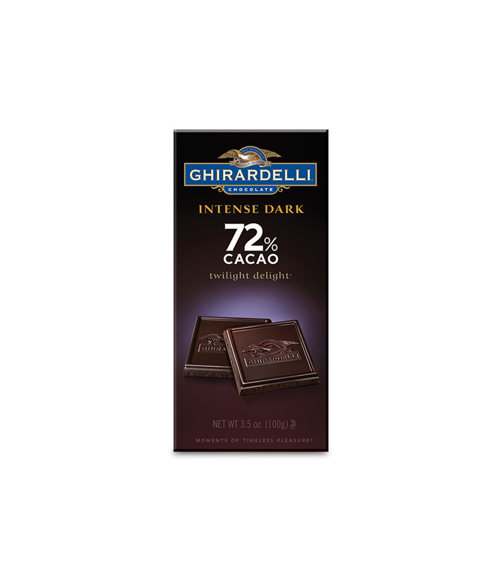 Ghirardelli Twilight Delight Intense Dark Chocolate 72% Bar 3.5oz
