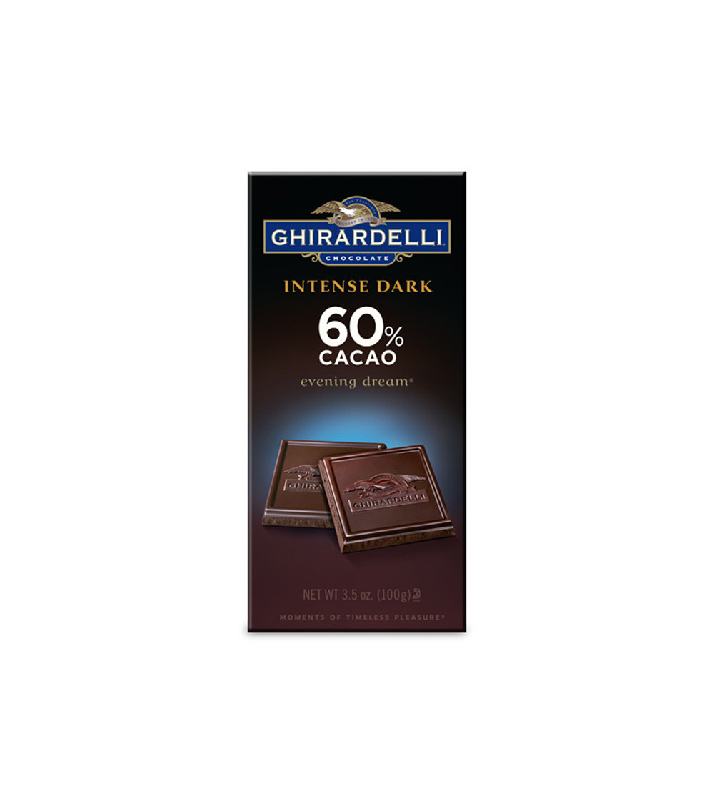 Ghirardelli Evening Dream Intense Dark Chocolate 60% Bar 3.5oz