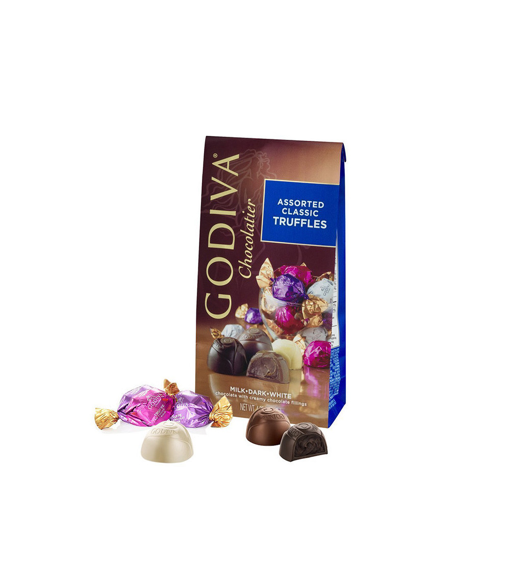 Godiva Bag Truffle Trio 4oz