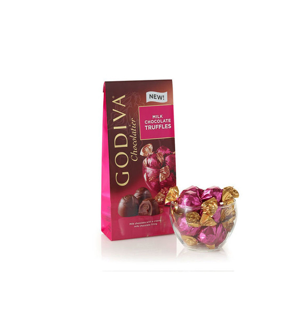 Godiva Bag Milk Chocolate Truffles 4.25oz