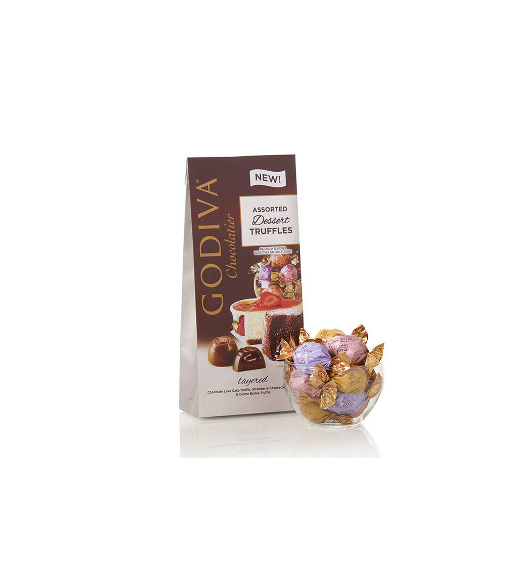 Godiva Assorted Dessert Truffles Bag 4.20oz