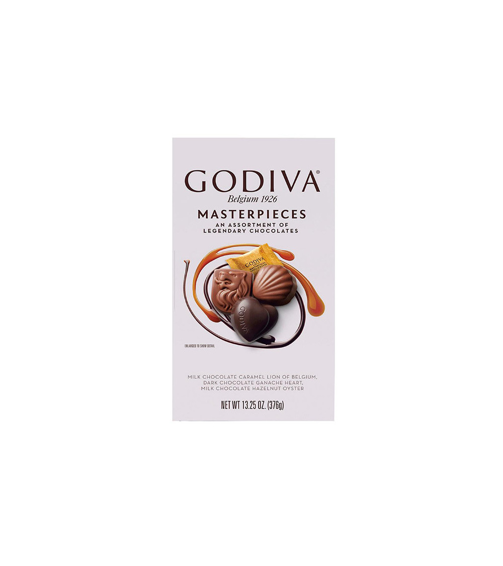 Godiva Milk Chocolate Hazelnut Oyster Masterpiece Tablet 2.9oz