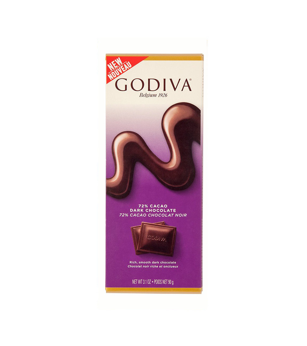 Godiva 72% Dark Chocolate Tablet 3.1oz