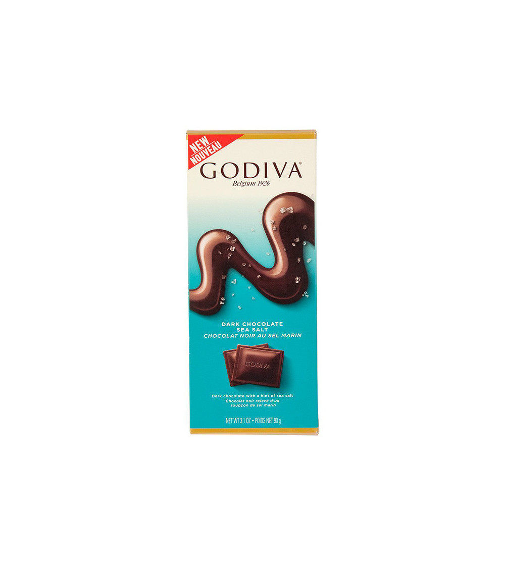 Godiva Dark Chocolate Sea Salt Tablet 3.1oz