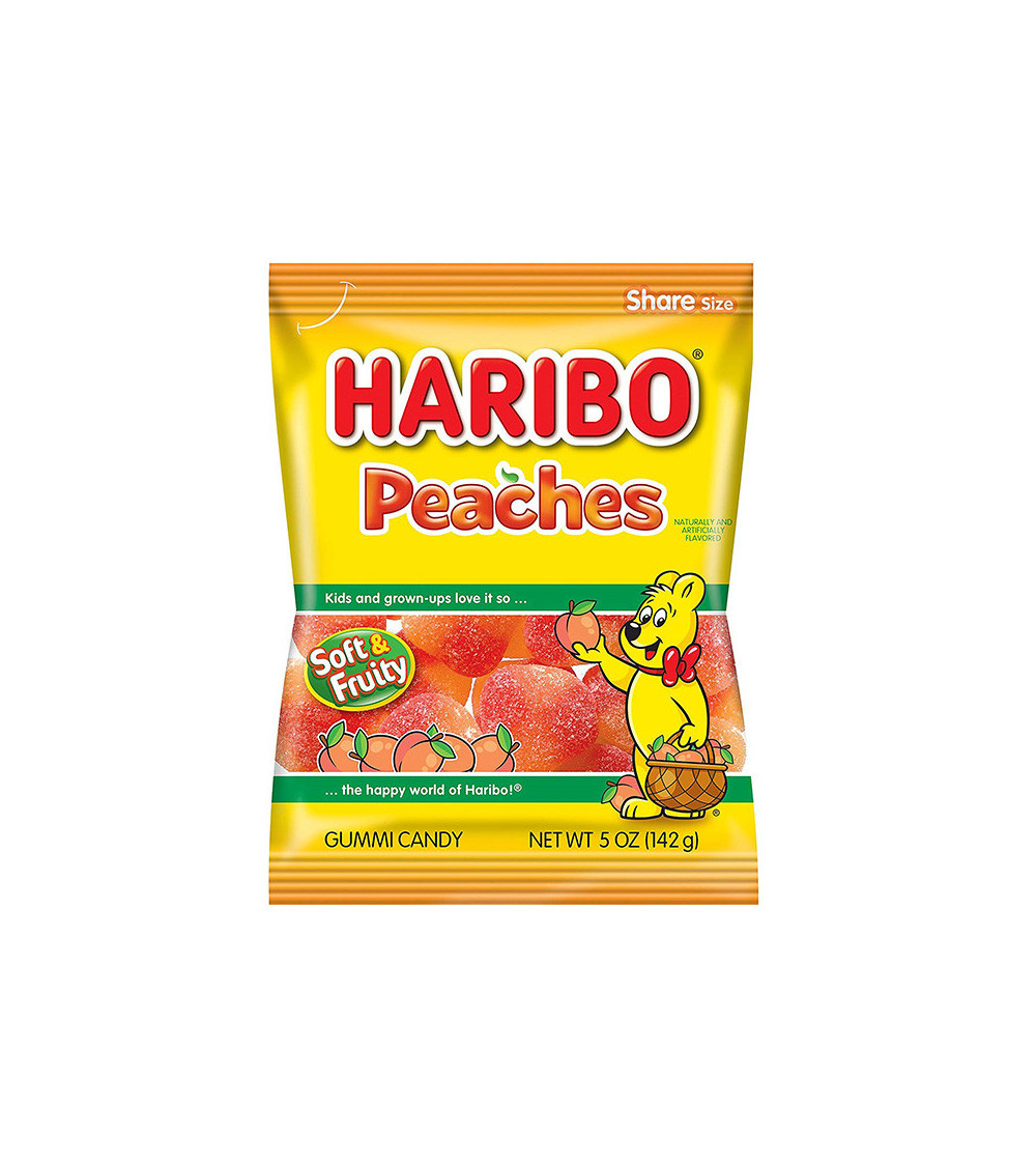 Haribo Bag Peaches 5oz
