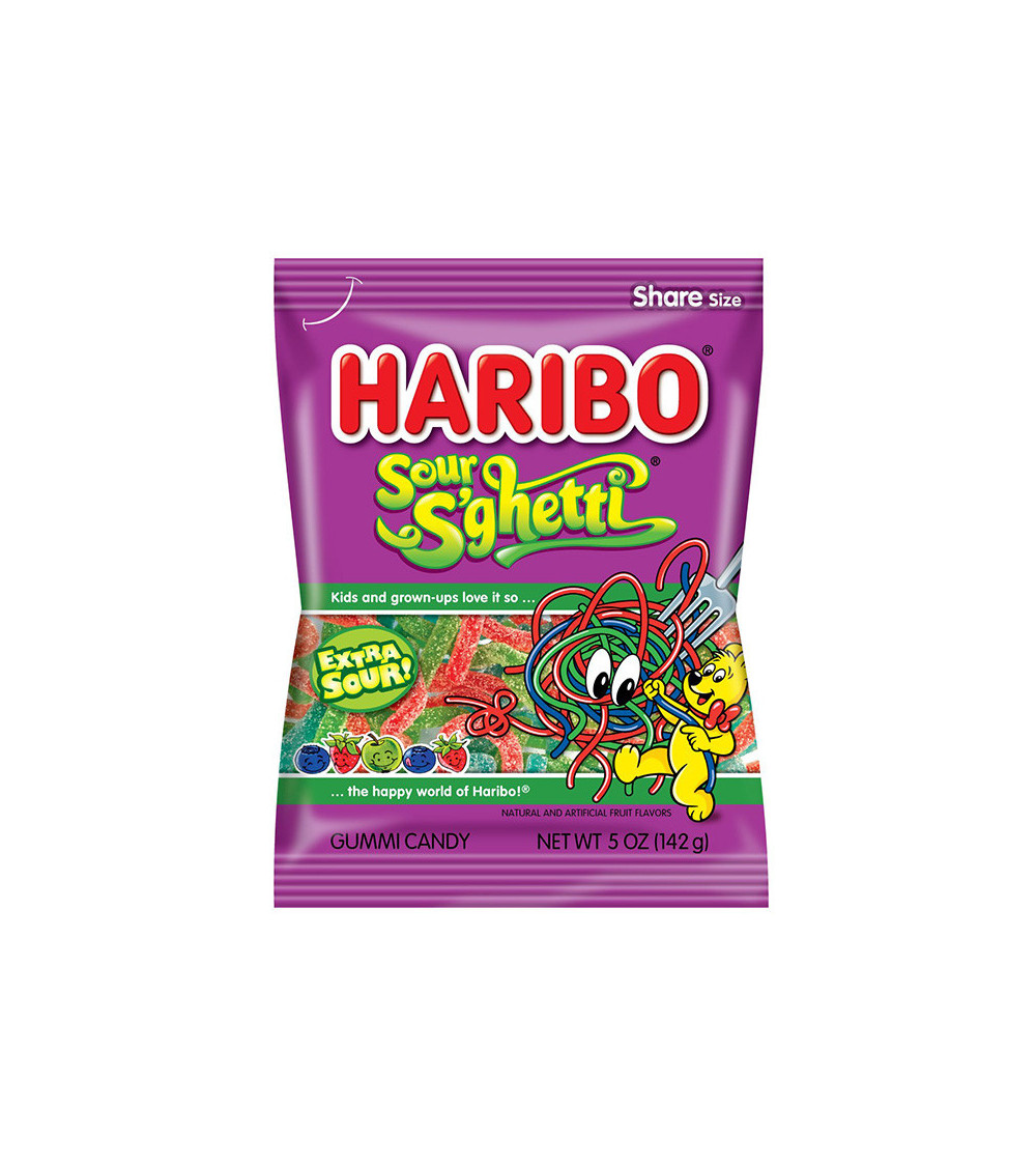 Haribo Bag Sour S'ghetti 5oz