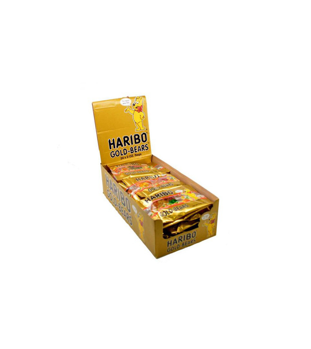 Haribo Gold Bears Counter Display 1.59oz 24 ct
