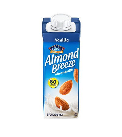 Blue Diamond Beverage Almond Breeze Vanilla 8 oz
