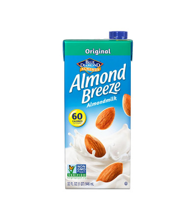 Blue Diamond Beverage Almond Breeze Original 32 oz