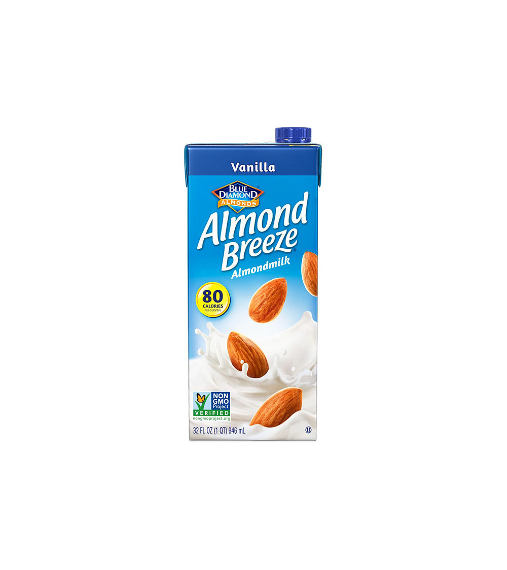 Blue Diamond Beverage Almond Breeze Vanilla 32 oz