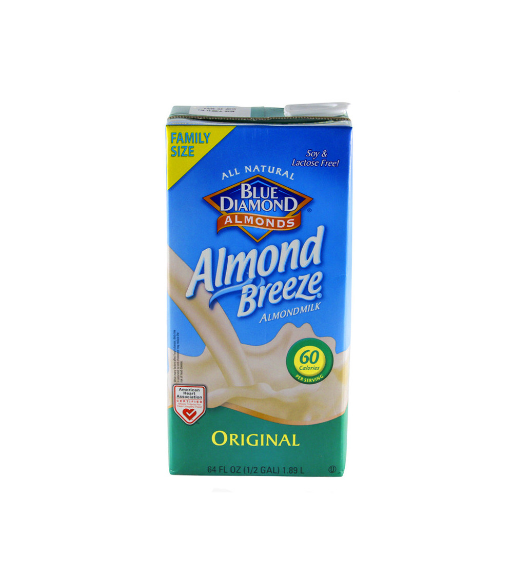 Blue Diamond Beverage Almond Breeze Original 64 oz