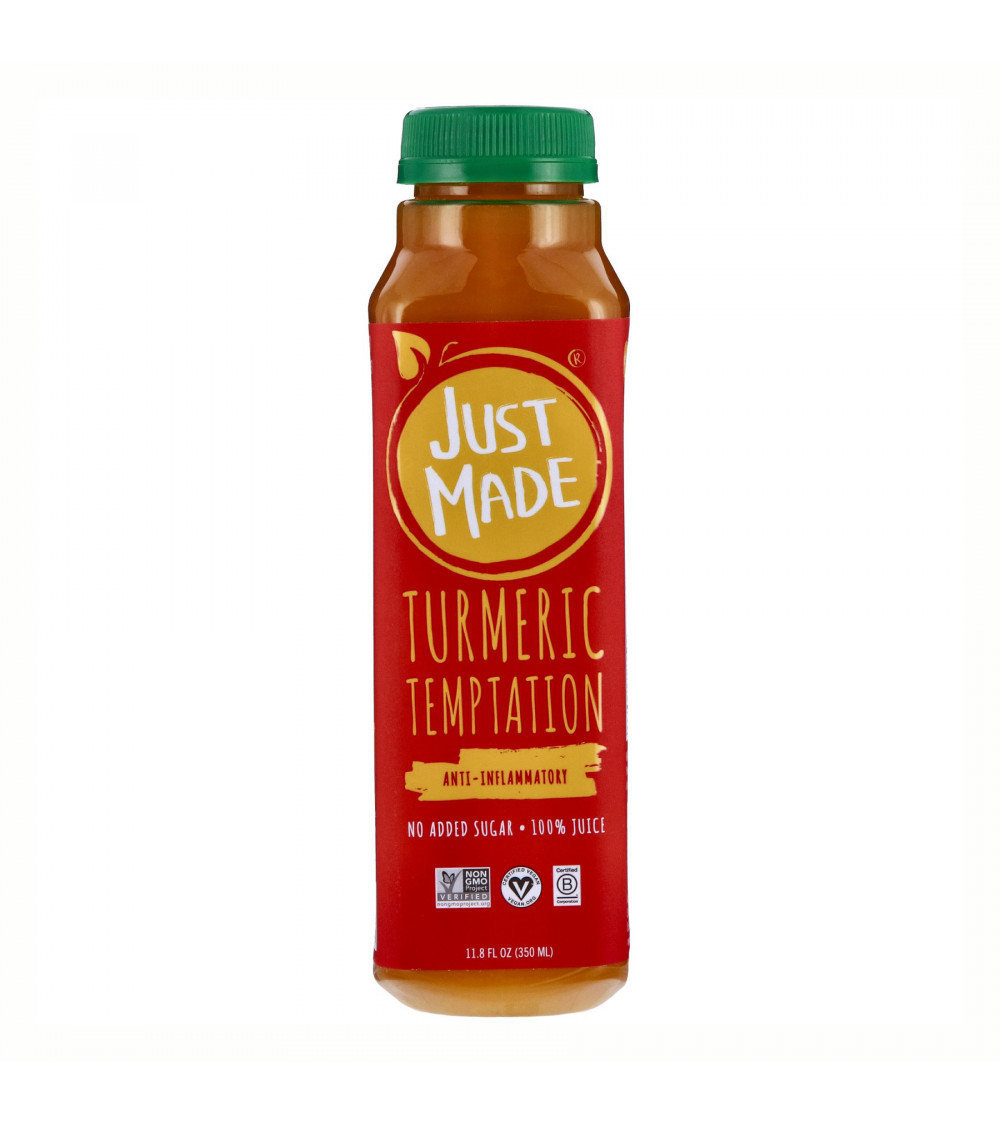 Just Made Turmeric Temptation Juice 11.8oz
