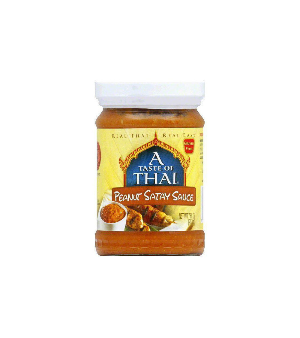 A Taste Of Thai Peanut Satay Sauce 7oz