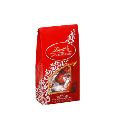 Lindt Lindor Milk Chocolate Truffles Bag 5.1oz