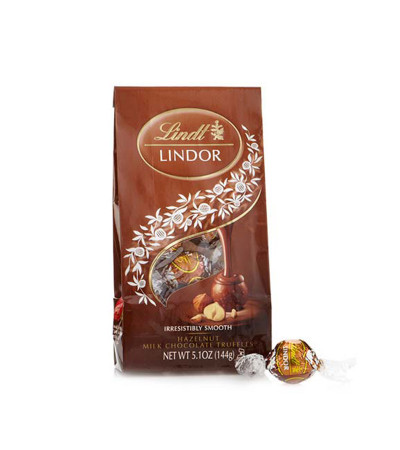 Lindt Lindor Hazelnut Truffles Bag 5.1oz