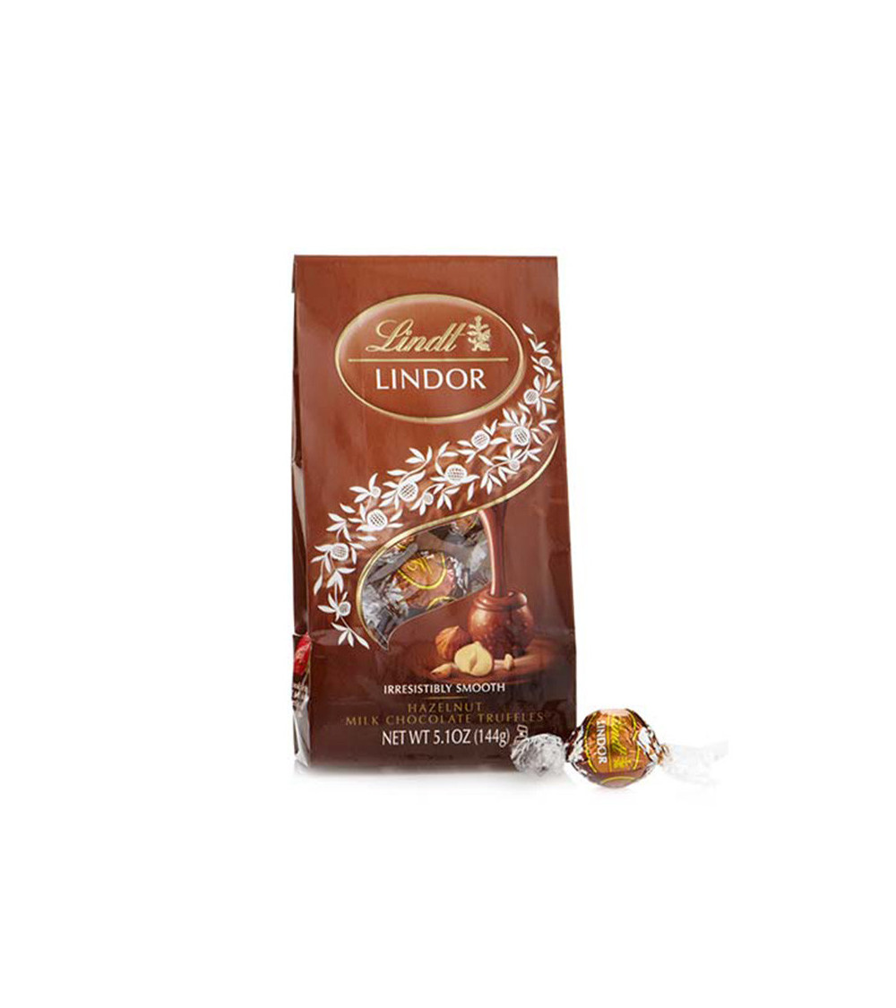 Lindt Lindor Hazelnut Truffles Bag 5.1oz